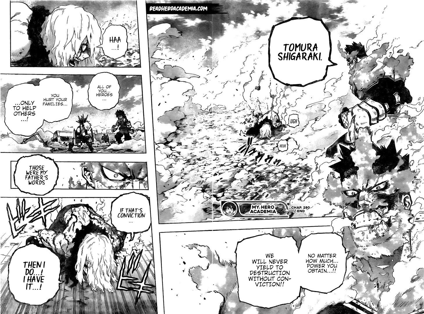 Boku no Hero Academia Chapter 280 17